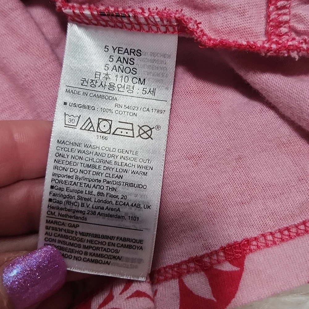 Baby GAP Floral Flutter Dress- 5